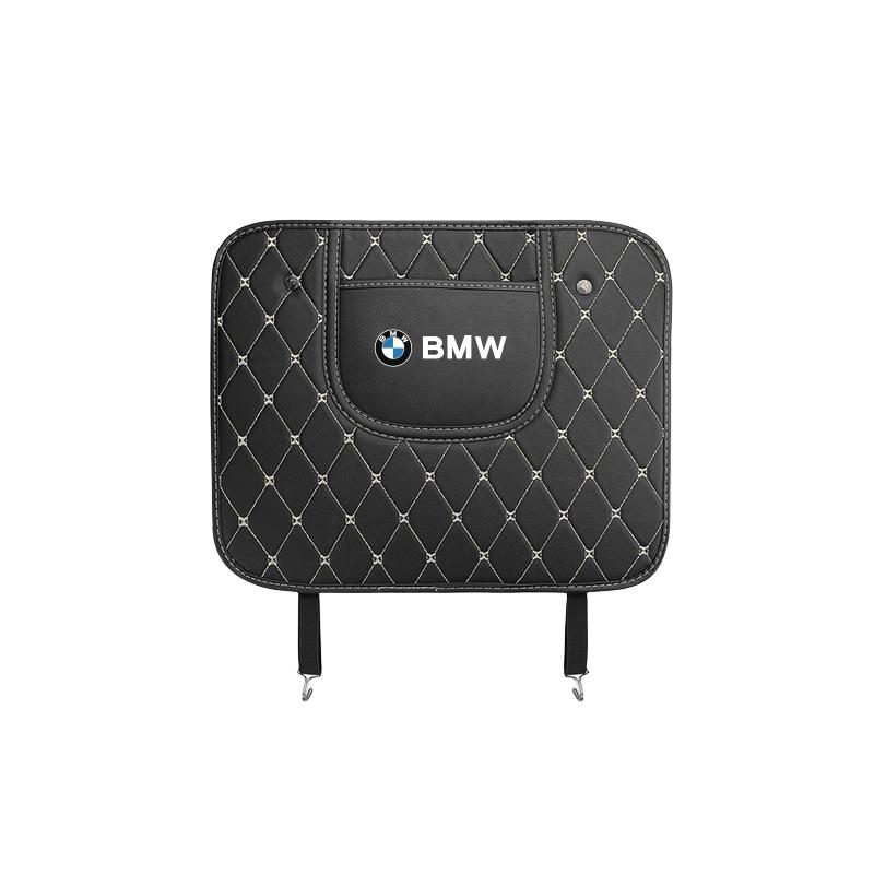 

Автомобільний шкіряний захисний килимок від ударів для спинки сидіння для BMW F12 F13 G30 G32 F34 F40 F45 F46 X1 X2 X3 X5 X4 X6 X7 F25 F26 G06 G05