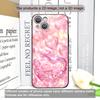 Stylish Pink Heart-Shaped Crystal Phone Case for iPhone 17 16 12 11 14 Plus 13 14 15 Pro Max 12 13 Mini X XS MAX XR Soft Covers