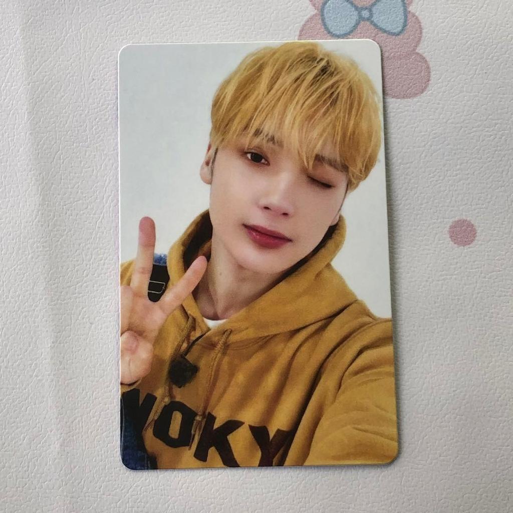 [USED] TXT HAPPY TOGETHER QUIZ Trading Card MOA Hueningkai