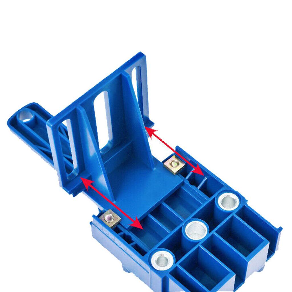 Kit di 41 guide per trapano per lavorazione del legno, perni di centraggio, localizzatore di fori dritti, strumento per fori di trapano per legno