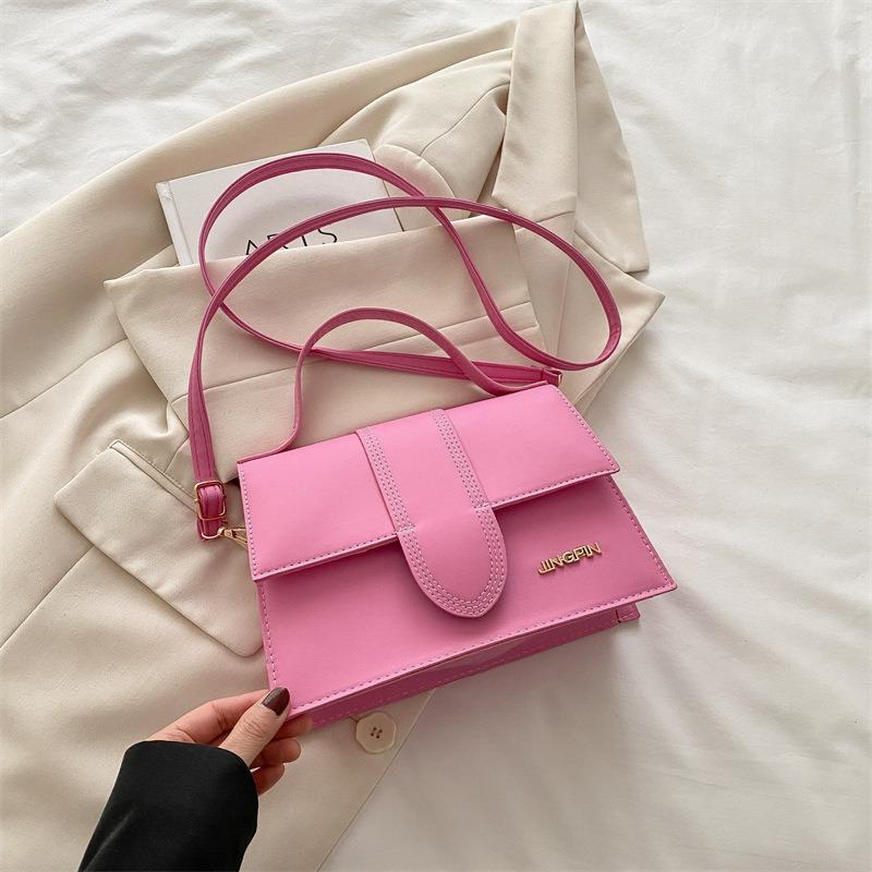 Summer new fashion versatile shoulder messenger bag high sense light luxury temperament hand bag small square bag