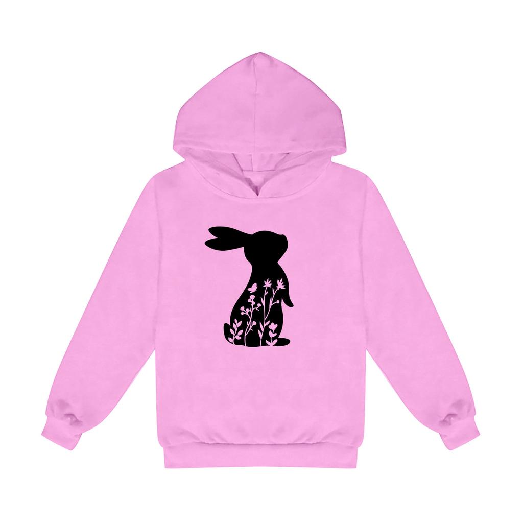 Außenhandels-Explosion Osterhase-Druck Kinderkleidung lässiger Pullover Frühling und Herbst neue Kapuzenoberteile für Damen und Herren