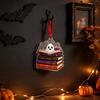 Halloween Festive Decorations Reading Ghost Hanging Ornament, Acrylic Holding Book Pumpkin Bookshelf Ornaments Black Cat Mummy Decor, 2D Cartoon