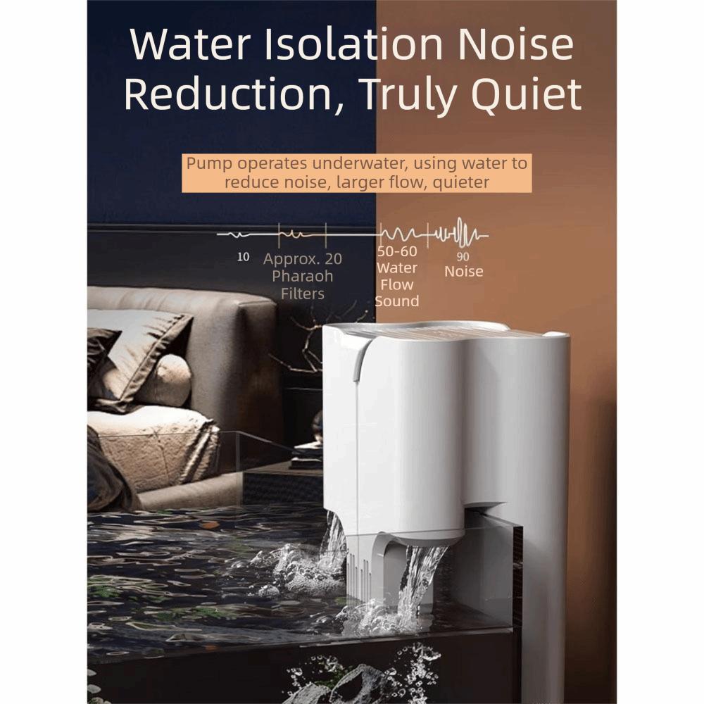 Oxygenation Fish Tank Filter 3-in-1 Aquarium Filter Silent Wall-Mounted Filter Pet Supplies