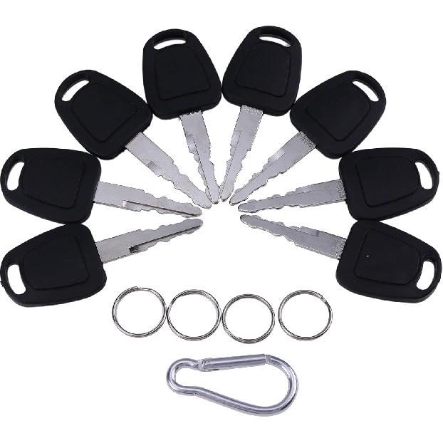 (8 Ignition Keys F900 for Terex Bobcat Doosan Daewoo Heavy Equipment K1009605B