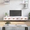 VidaXL TV Stand High Gloss White 150x36x30 Cm Engineered Wood 829126