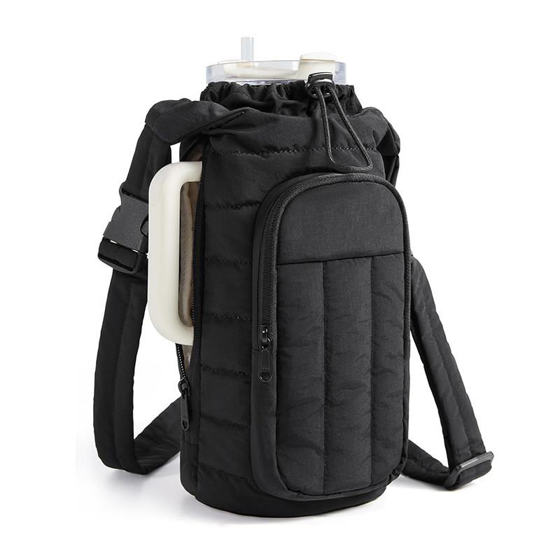 Universal Travel Water Bottle Bag For Outdoor Sports With Large Capacity And Multifunctionality