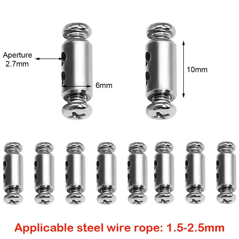 Adjustable Wire Rope Clamp Metal Stainless Steel Cable Clamp New Suspension Clips