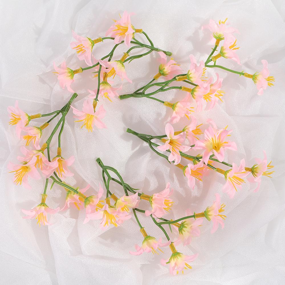 Pastoral Daisy and Sunflower Artificial Silk Flower Bouquet for DIY Wreath Decoration