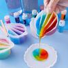 1pcs Silicone Separator Cups, Reusable Divider Cups for Paint Pouring Resin Mixing Cups, Separator Cups for DIY Paint Acrylic Resin Pouring