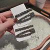 "Luxury South Korea Dongdaemun Diamond Hairpin - Girls' Side Bangs & Duckbill Clip"