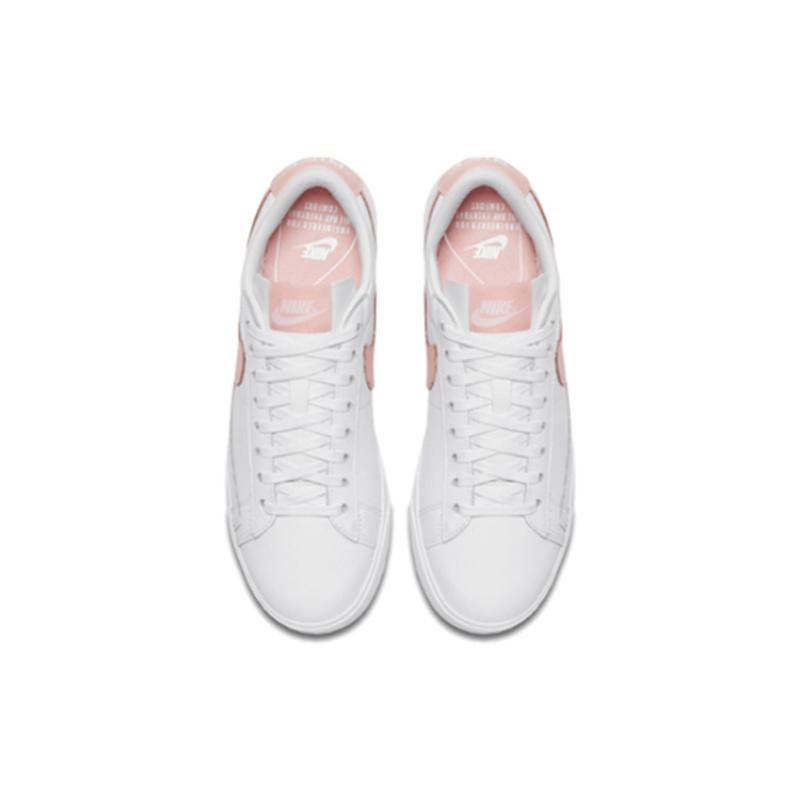 Nike Blazer Low Leather 'Storm Pink' Women's Sneakers Skateboard Shoes AV9370-114