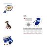 Zapatos Botas Reflectantes Antideslizantes de Calidad Premium para Perros, 4 Piezas, Diseño Impermeable Acolchado de Forro Polar Suave