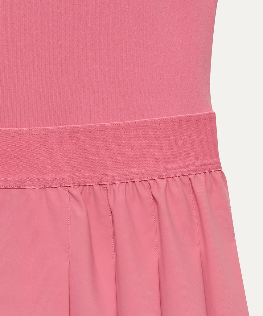 Wilseun Contrast Scoop Neck Dress W (2 Colors)