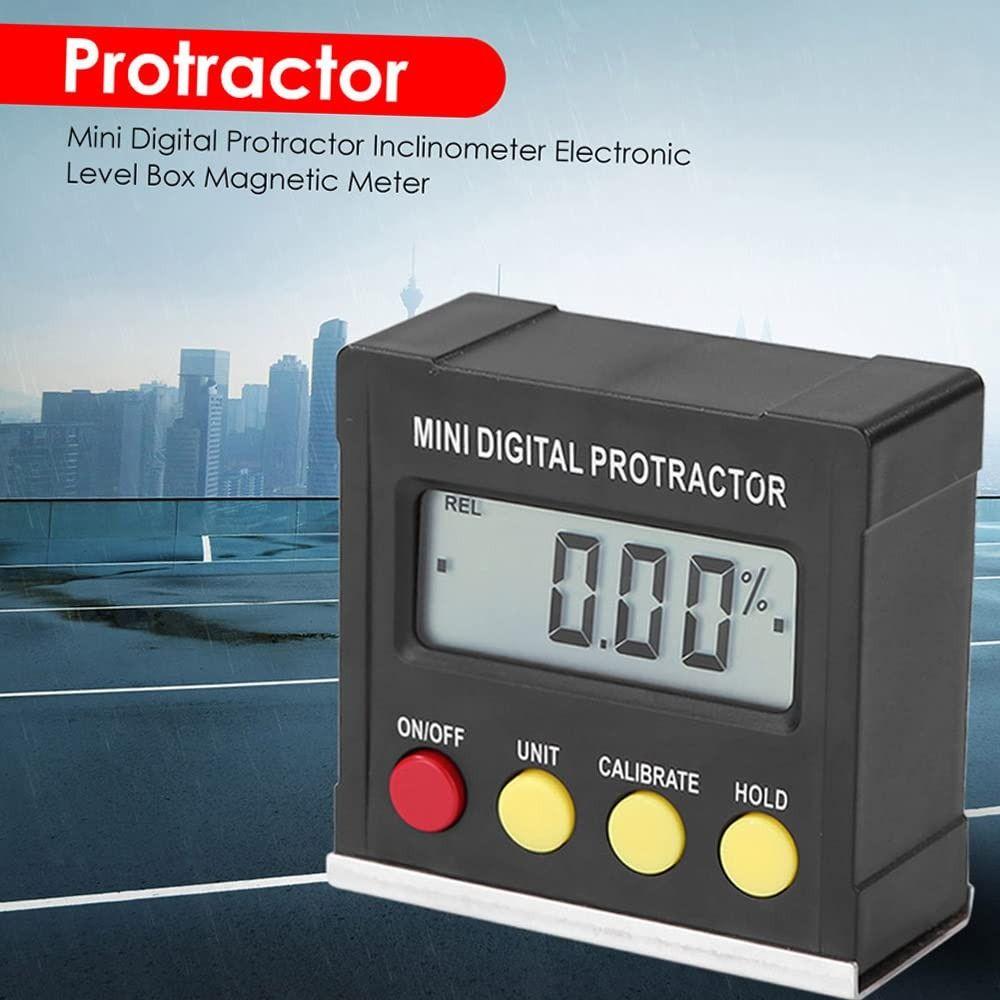 Electronic Digital Angle Dipmeter Gradient Measuring Angle Gauge  Electronic Level Laser
