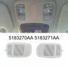 Car Interior Reading Light ide Roof Ceiling Lamp 5183270AA 5183271AA For Dodge For Ram Console Dome Reading Light Lamp Lens