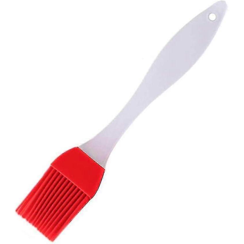 Silicone Pastry Brush - Heat Resistant Basting Brush for Cooking, BBQ & Grilling - Flexible Red Oil Brush Edition 0909