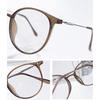 Fashion Outdoor Ultralight Changing Color Photochromic Glasses Unisex Round Frame Glasses