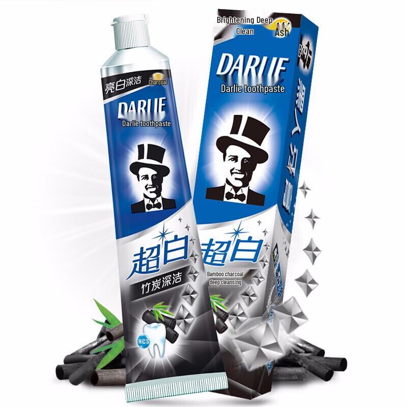 Hawley Super White Bamboo Charcoal Toothpaste