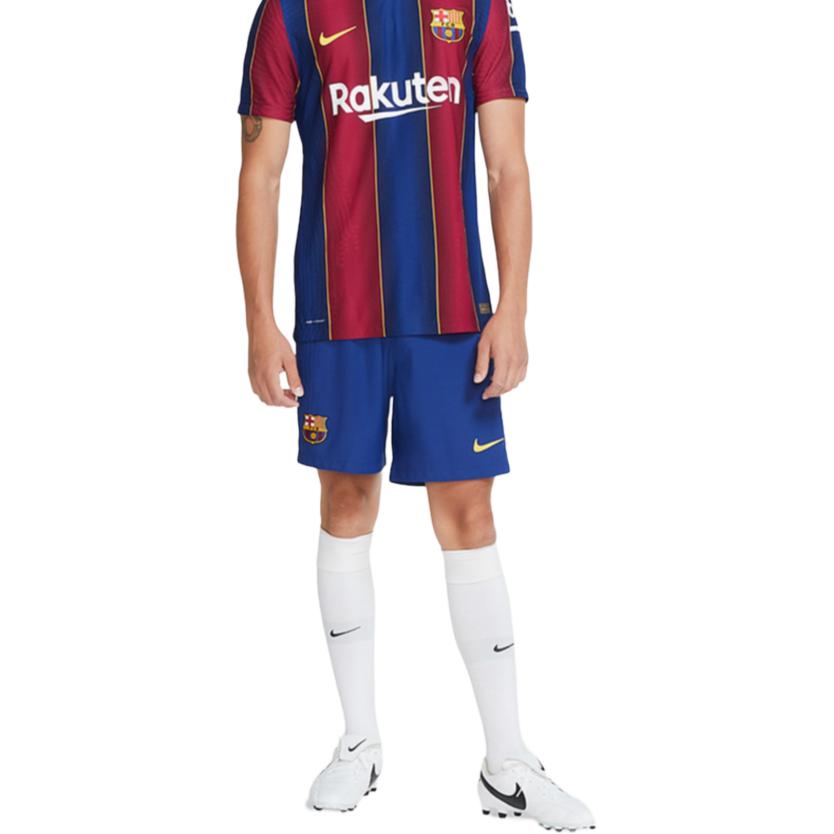 Nike Barcelona Club Player Edition Logo Pattern Striped Casual Sports Football Pants Men Bottoms Blue CD4204-455