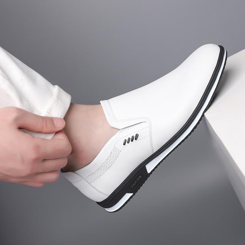 New Men's Dress Shoes Sneakers Heightening Shoes 6CM Height Increase Shoes Leather Shoes Man Daily Life Height Increasing Shoes
