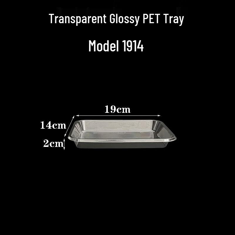 Shixun Disposable Rectangular PET Food Trays