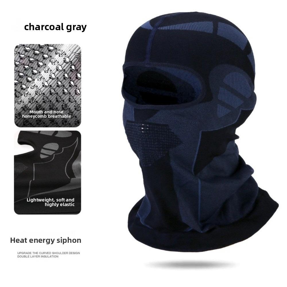 Breathable Motorcycle Balaclava Face Cover High Stretchy Helmet Hood Cycling Bike Scarf  Winter Ski