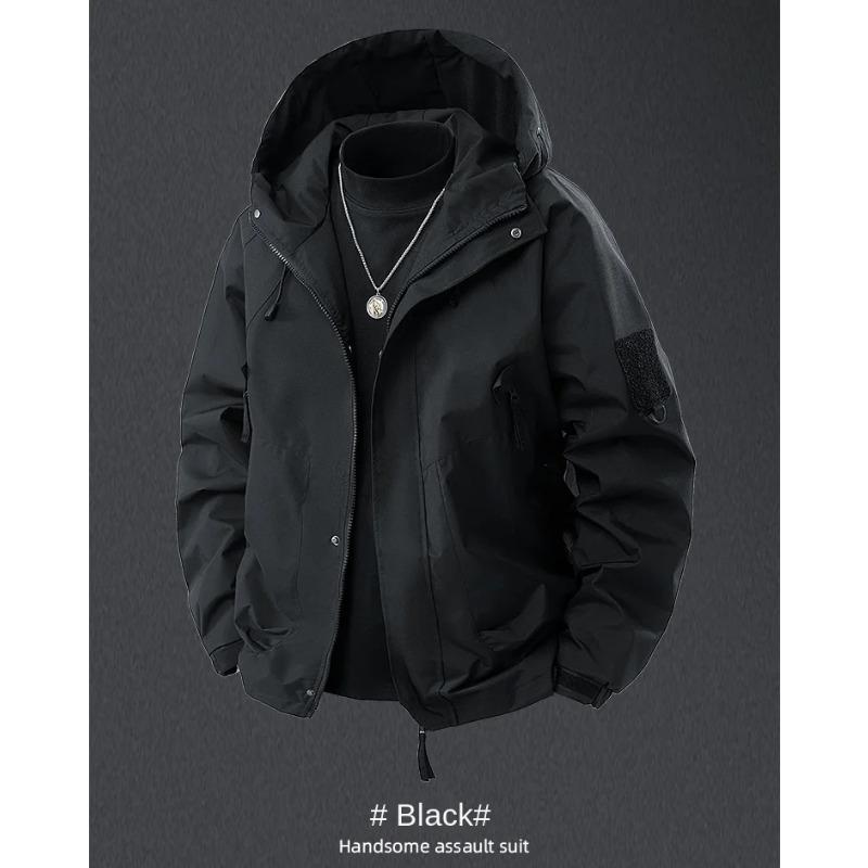 2025 Autumn New Stormtrooper Windproof Waterproof Jacket Man Spring Outdoor Hiking Jackets Men's Women's Cargo Jacket Work Coat