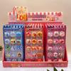 3 PCS Creative Space Dessert Animals Cartoon 3D Relief Stickers Scrapbooking DIY Journal Cute Stationery Office School Supplies