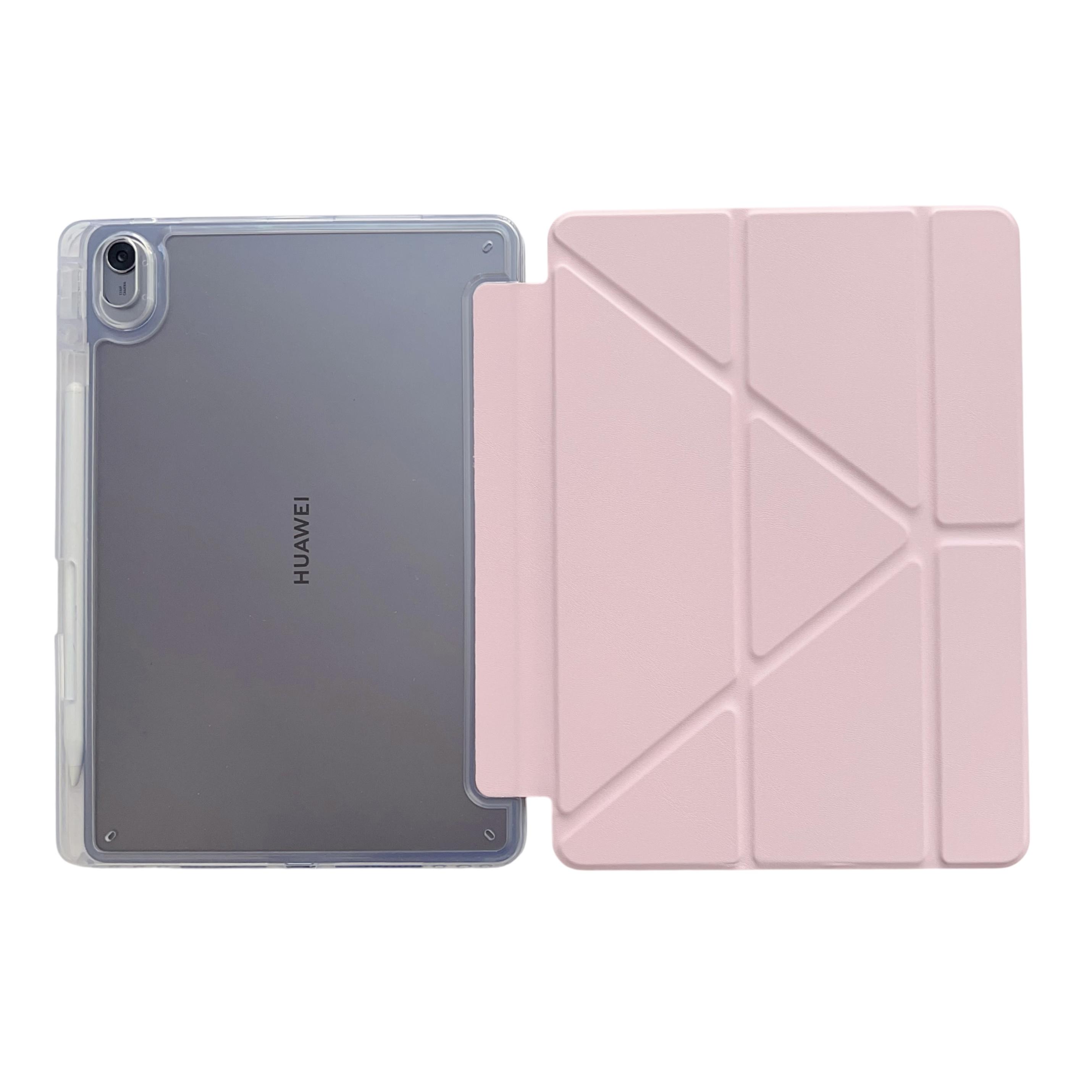 

For Huawei MatePad Air 11.5 S SE 11 Air 12 2026 2026 Honor Pad X9 X8A Case Pencil Holder Y-Fold Tablets Shockproof Acrylic Cover MatePad 11 2021 2023