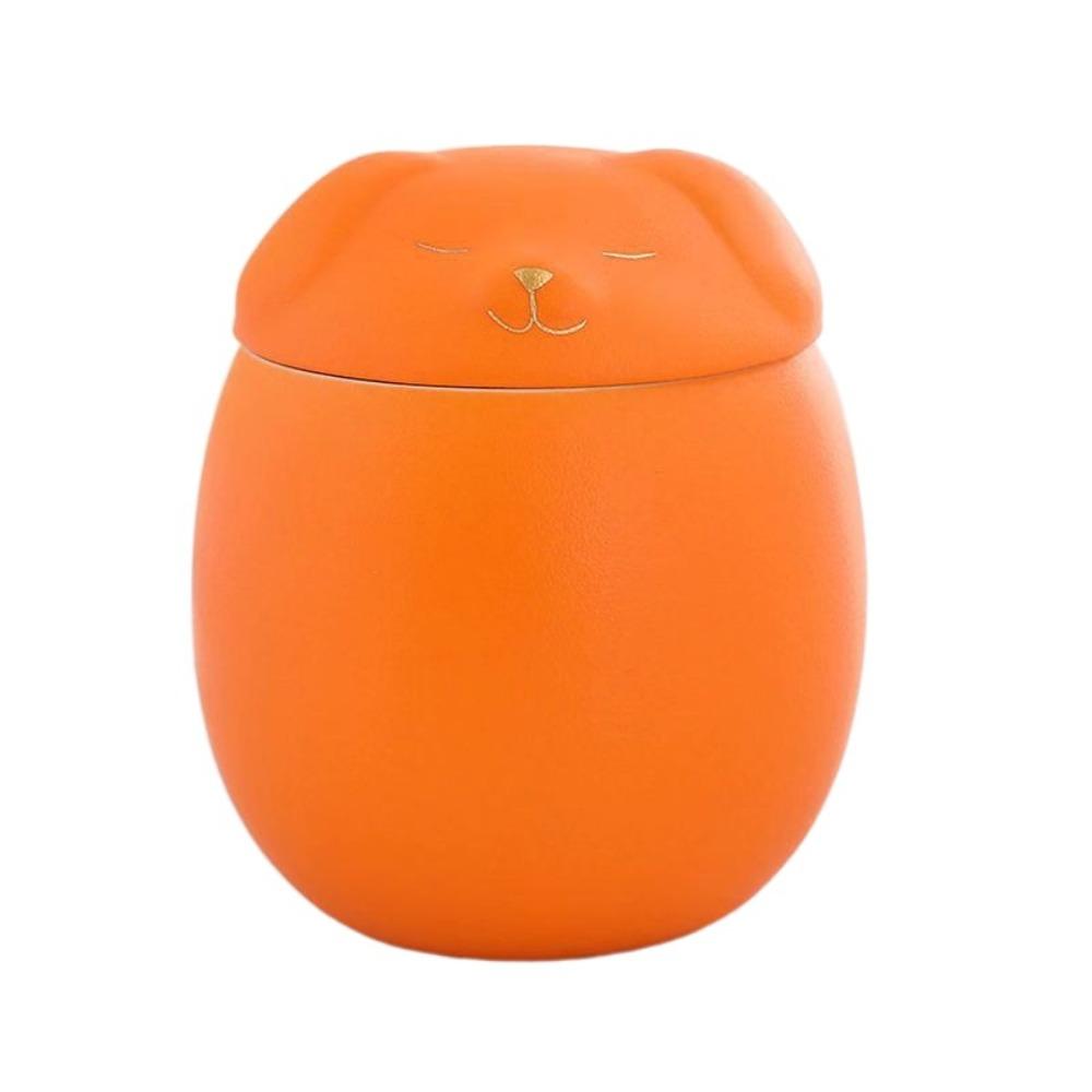 Ceramic Ashes Storage Box 200ml Dog Cat Cremation Urns Funeral Urn for Pets  Desktop Decoration