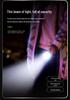 Compact Waterproof Multi-Function Keychain Flashlight with Magnetic Base and Emergency/Bike Warning Light
