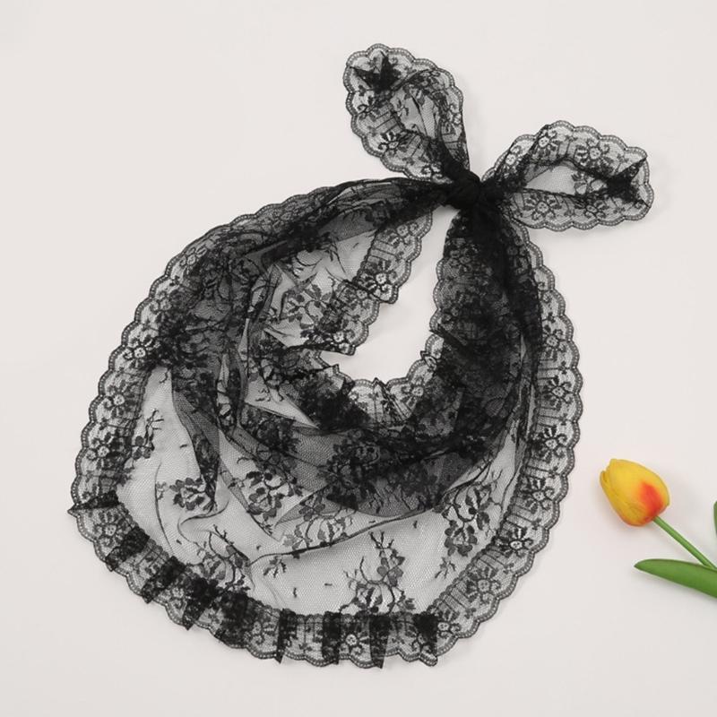 Fashionable Women's Small Silk Scarf Lightweight and Breathable Headwrap Scarf Comfortable Kerchief for Daily Wear