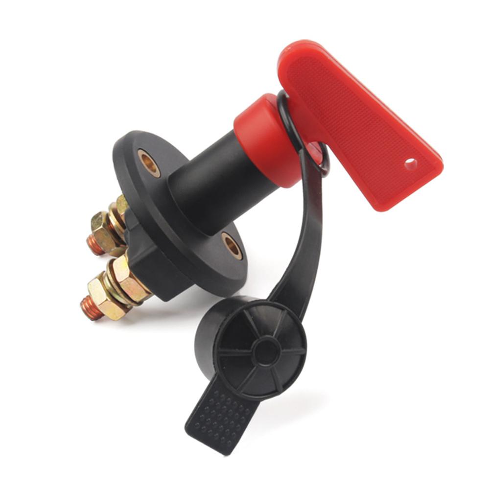 Universal Battery Switch 12V Battery Isolator Rotary Battery Power Disconnect Switch for Auto Truck Boat for Vehicle Car Van