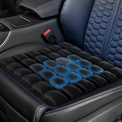 Travel Cushion 3D Air Inflatable Seat Cushion with Non-Slip Bottom Ergonomic Design Breathable Adjustable Portable Travel Seat Cushion