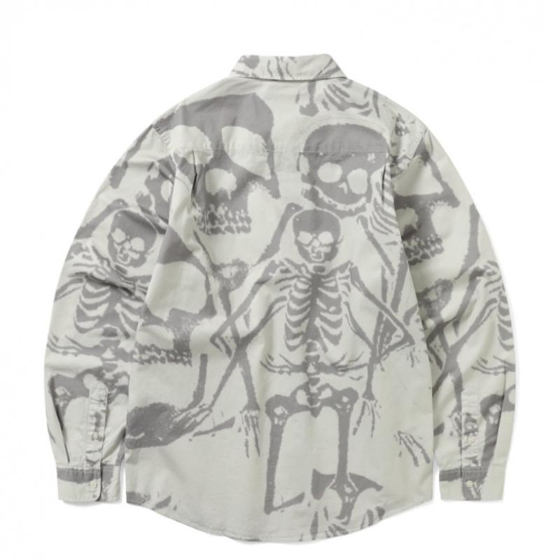 Thisisneverthat Cămașă Skeleons Piatră