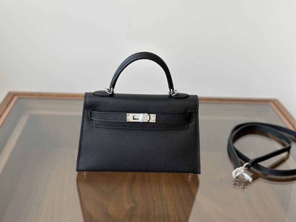 19 Element EP Leather Wrist Strap Five Metal Single Leather Strap Crossbody Mini Fashion Womens Bag