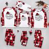 Christmas Family Matching Festive Xmas Pajamas Sets Holiday Pjs for Boys and Girls