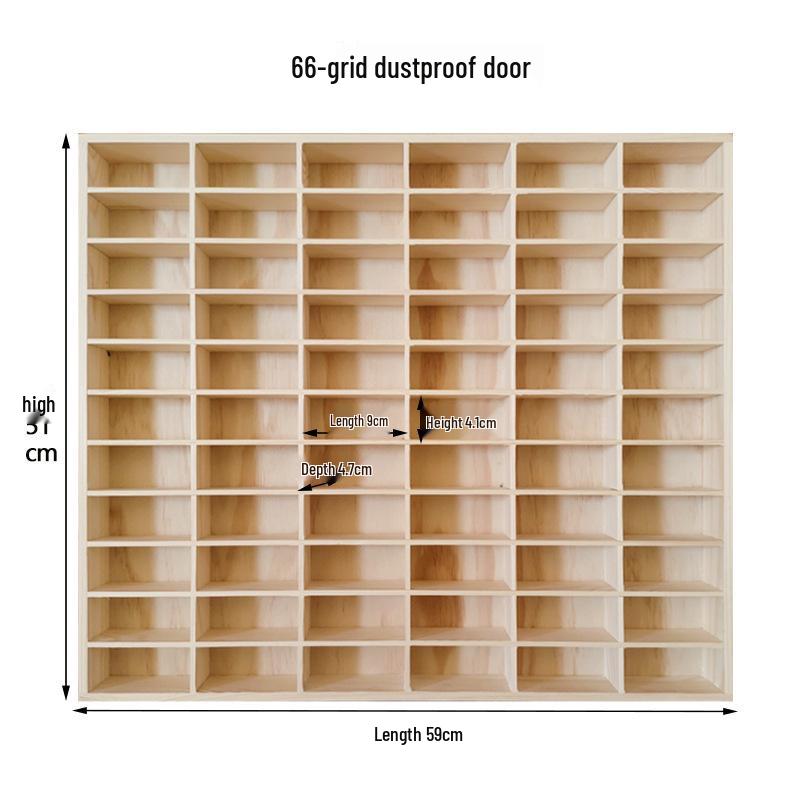 Diecast Car Model Display Rack for Tomica & Hot Wheels - Wall-Mounted Storage Cabinet for Toy Cars