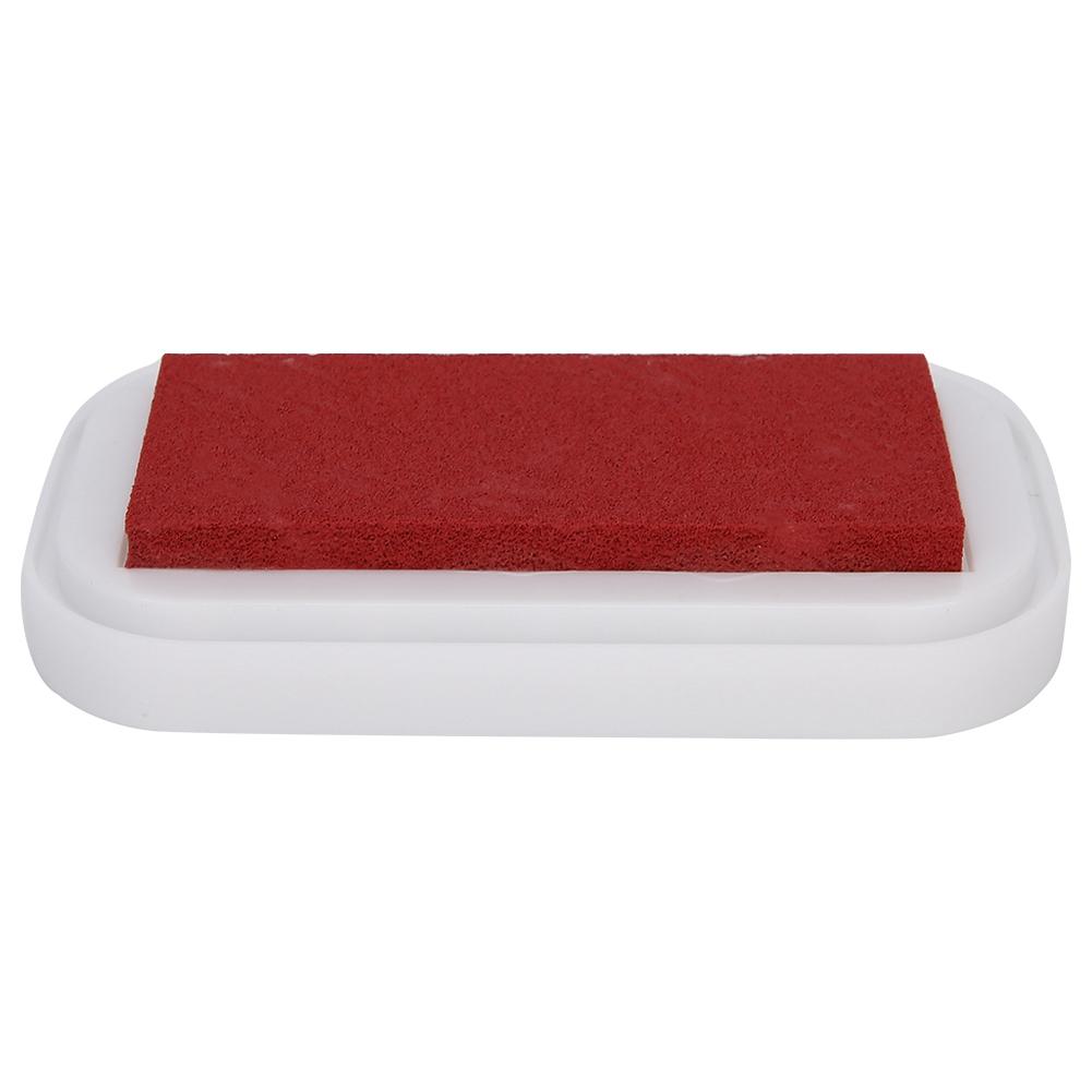 Colorful Multiple Purpose Vintage Sponge Schedule Book Scrapbook Stamp Ink Pad Painting AccessoryBD-256 Brick Red
