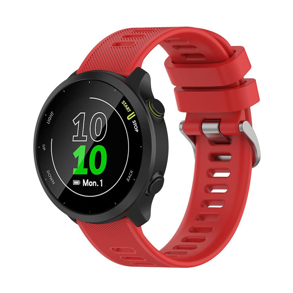 Sport Silicone 20mm WatchSrap For Garmin Forerunner 158 55 245 645 vivomove HR Smart Wristbands For Garmin Venu Watchband Belt