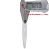 ILOVETOOL 4'' Thin Edge Wet Diamond Blade Disc Lapidary Saw Tools Arbor Hole 1/2'' Rim 0.25mm Pack of 10Pcs
