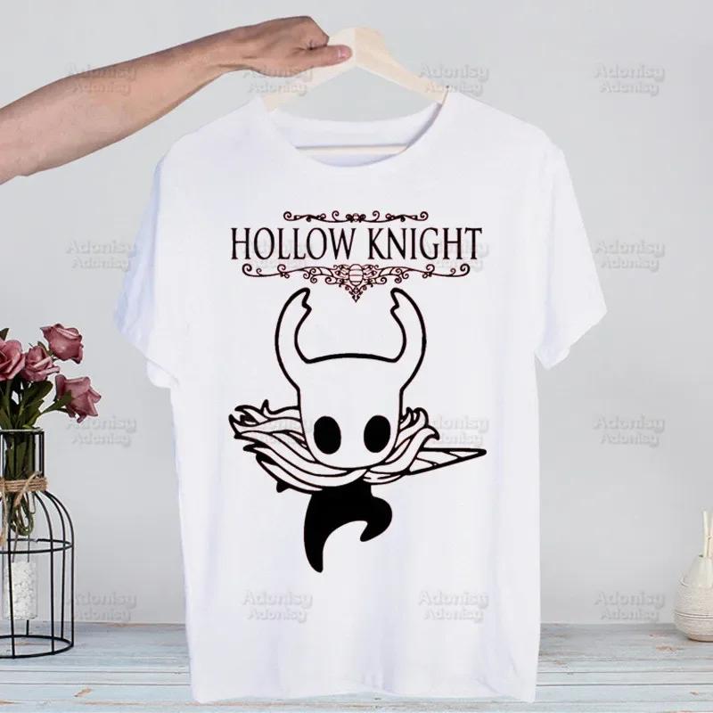 Hollow Knight Game Shirt Novelty  Vintage Crew Hollow Crew Team Neck  Unisex's T-Shirt Wo Unisex Top Tee Gift Streetwear Shirt