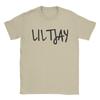 Men Lil Tjay T Shirts Pure Cotton Clothing Vintage Short Sleeve Crewneck Tees Plus Size T-Shirt