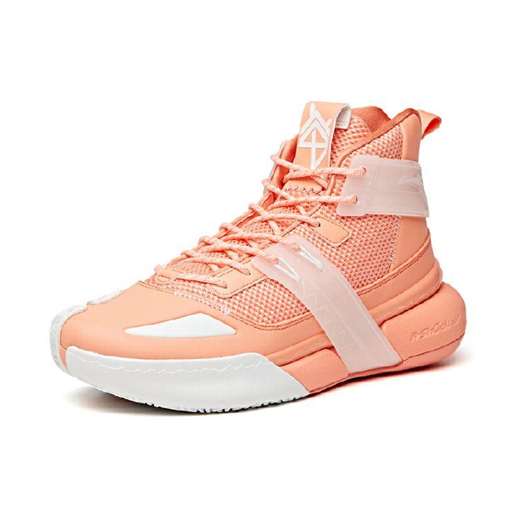 Anta Speed Battle 4 High-Top Basketball Shoes Men Sneakers Fuchsia 112041605-6