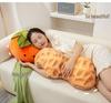 Good Luck Persimmon Plush Toy & Cushion - Perfect Peanut Doll for Wedding Decor