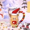 Creative Hand-painted Ceramic Mug Large-capacity Cartoon Mug Cute Water Mug Couple Santa Claus Mug