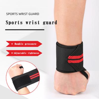 1Pc Power Wrist Strap Sweat-absorbing Non-slip High Elasticity Compression Anti Sprain Fitness Sports Wrist Brace Sports Wear