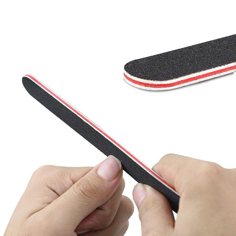 Professional Double-sided Nail File for Manicure and Nail Art Polishing Tool with Smooth Grinding Surface