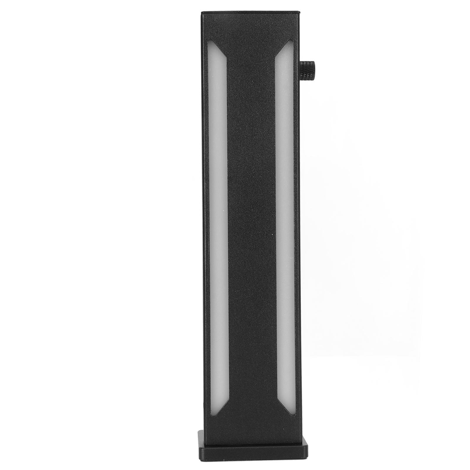 

Кронштейн для поддержки графического процессора ARGB, магнитное основание из алюминиевого сплава, раздвижной регулируемый держатель графического процессора для настольного компьютера Gra Black